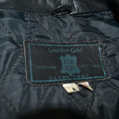 LOT 311. LADIES LEATHER BIKER STYLE JACKET