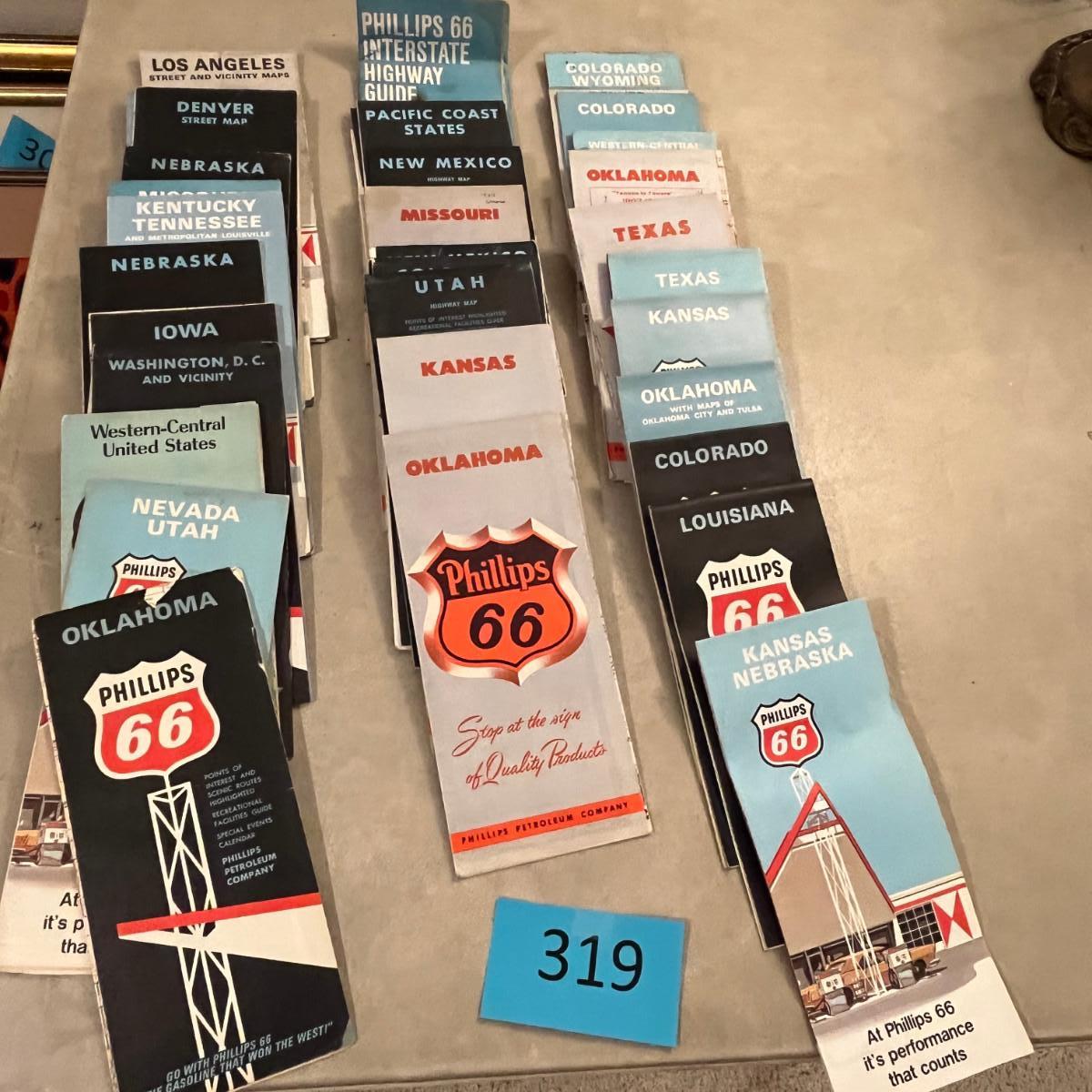 Phillips 66 Gas Station Maps