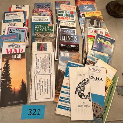 Lot of maps, State issued & others