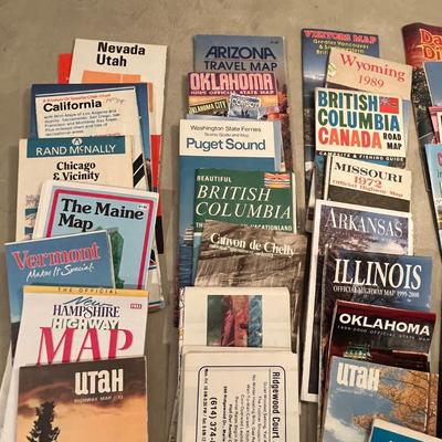 Lot of maps, State issued & others