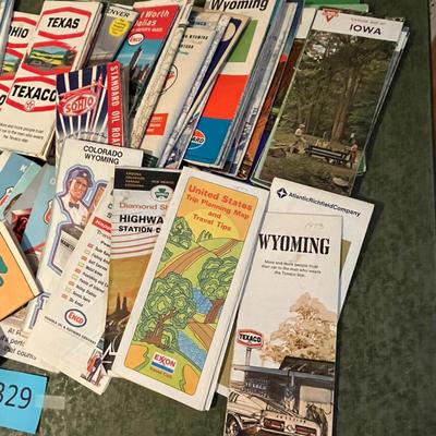 Texaco Shamrock & Other Gas Station Maps