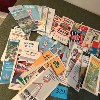 Texaco Shamrock & Other Gas Station Maps