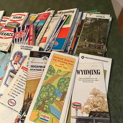 Texaco Shamrock & Other Gas Station Maps