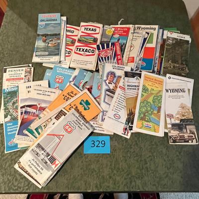 Texaco Shamrock & Other Gas Station Maps