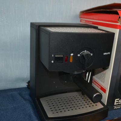 LOT 304. KRUPS ESPRESSO PRINTO CAPPUCCINO MACHINE