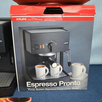 LOT 304. KRUPS ESPRESSO PRINTO CAPPUCCINO MACHINE