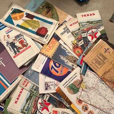 More Gas Station Maps!  Texaco