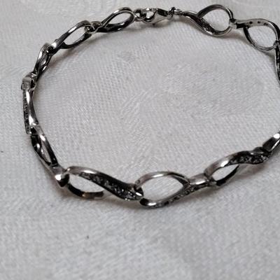 Eternity Diamond 7" 925 Bracelet