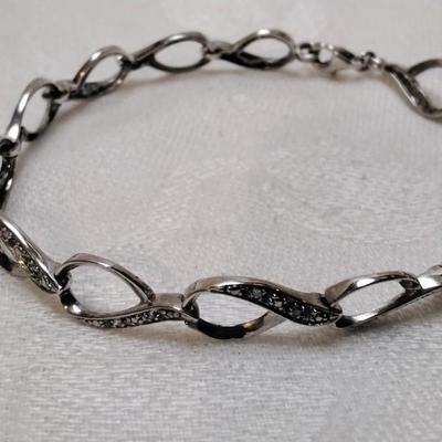 Eternity Diamond 7" 925 Bracelet