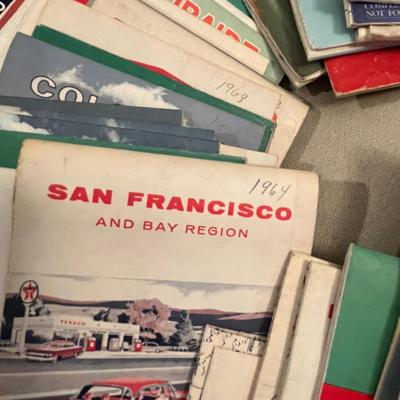 Large Lot of Gas Station Maps