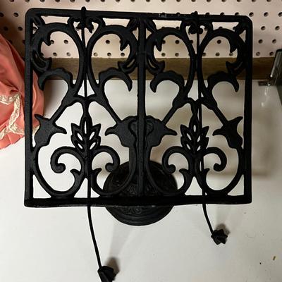 Cast Iron Music or Book Stand 