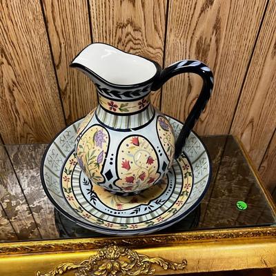 Capriware Pitcher & Wash Basin Bowl