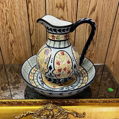 Capriware Pitcher & Wash Basin Bowl