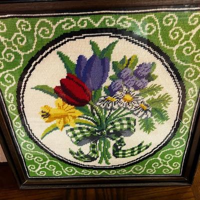 3 Needle Point Pictures 