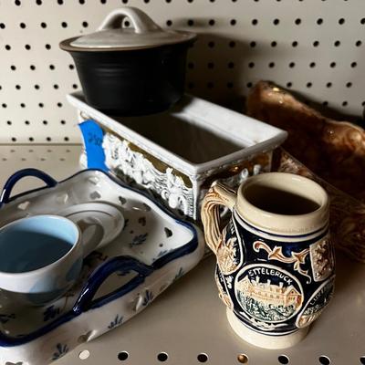 Ceramic Basket, Beer Mug, Planters etc.