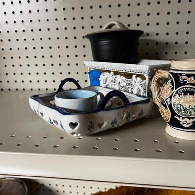 Ceramic Basket, Beer Mug, Planters etc.