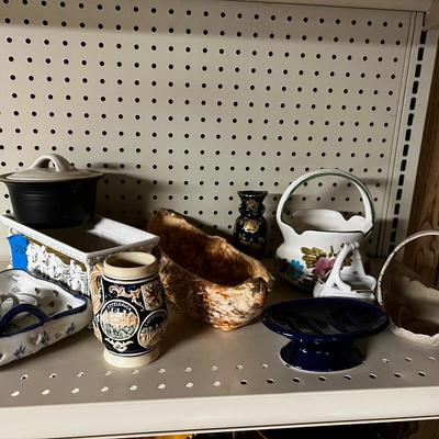 Ceramic Basket, Beer Mug, Planters etc.