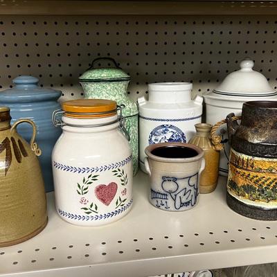 Jars & Crocks etc.