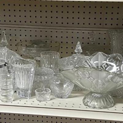 All the Clear Glass in the WORLD Fine and Not so Fine 