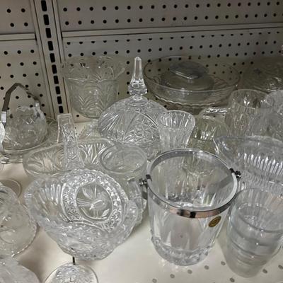 All the Clear Glass in the WORLD Fine and Not so Fine 
