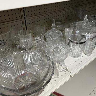 All the Clear Glass in the WORLD Fine and Not so Fine 