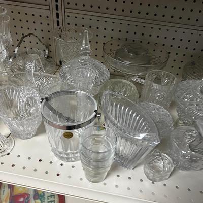 All the Clear Glass in the WORLD Fine and Not so Fine 