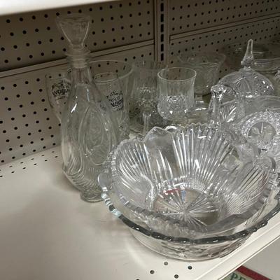 All the Clear Glass in the WORLD Fine and Not so Fine 