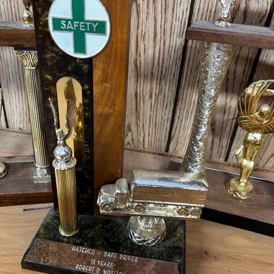 3 Truck Driver Trophy's