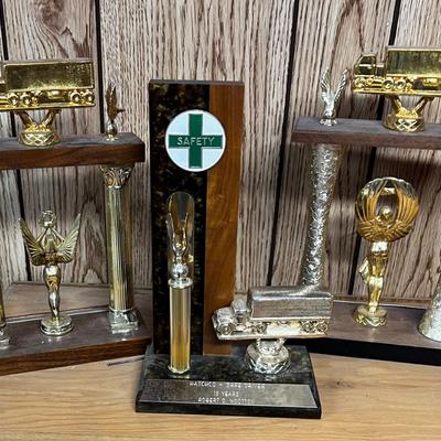 3 Truck Driver Trophy's