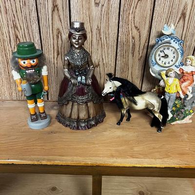 Figural Items including German Nutcracker