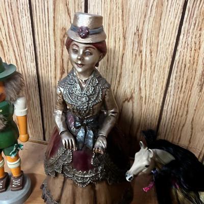 Figural Items including German Nutcracker
