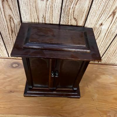 Small Musical Jewelry Cabinet