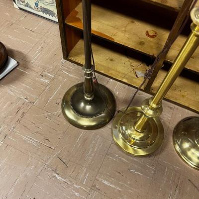3 Metal Floor Lamps