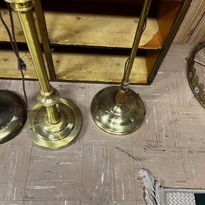 3 Metal Floor Lamps