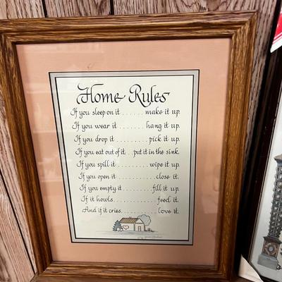 Prints: Home Rules & Map