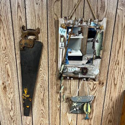 Saw and Fishing Mirror, (darling!)