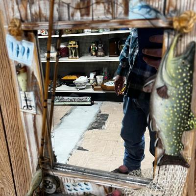 Saw and Fishing Mirror, (darling!)