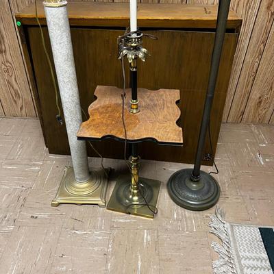 3 Floor Lamps 