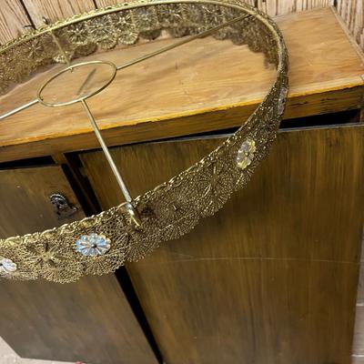 AWESOME Decorative Lamp Shade RIM only! 