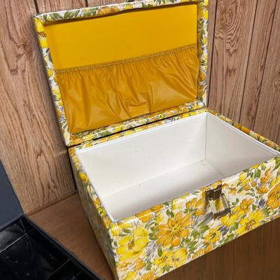 2 Boxes: Cash Box and Sewing Box