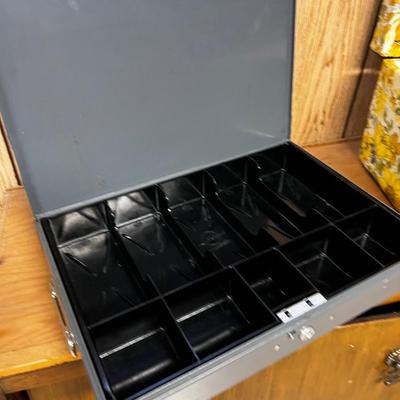 2 Boxes: Cash Box and Sewing Box