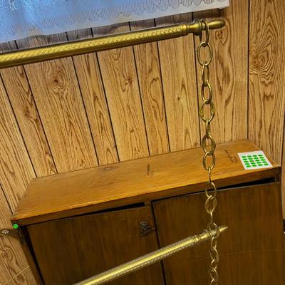 Hanging Brass Bars with Chain (3) 