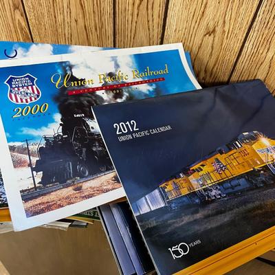 Model Railroad Magazines and Vintage Calendars
