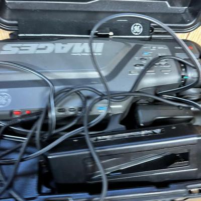 General Electric Video Camera with Case 