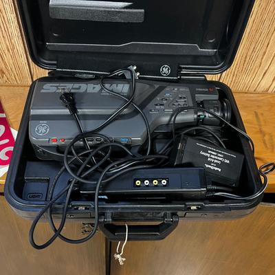 General Electric Video Camera with Case 
