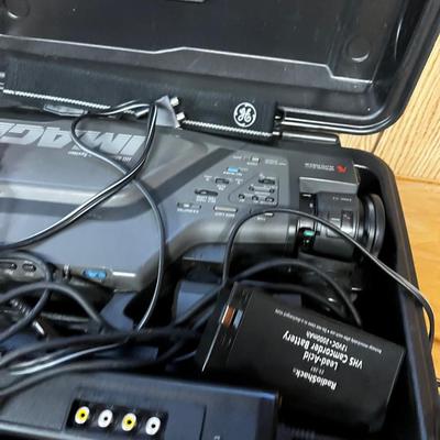 General Electric Video Camera with Case 