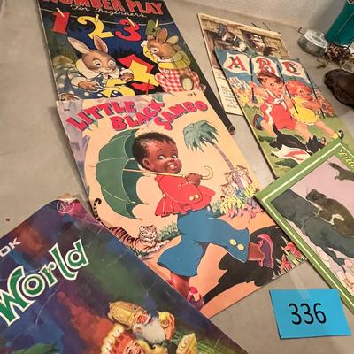 Vintage Large Paperback Kids books
