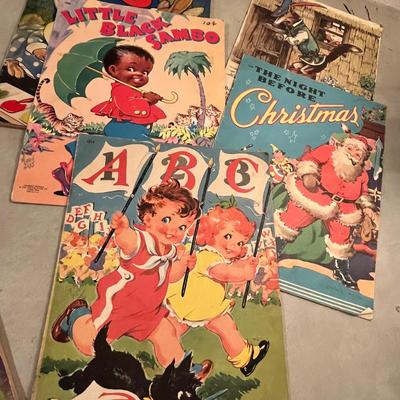 Vintage Large Paperback Kids books