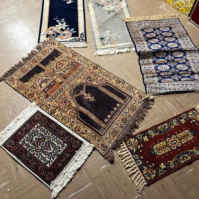 6 Small Rugs (maybe even Tapestries) 