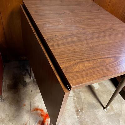 Formica Top Drop Leaf Table 